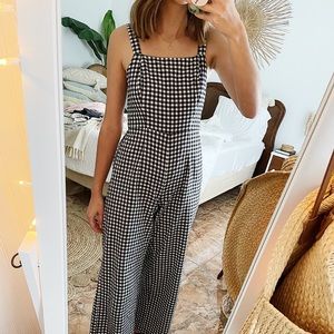 Gingham Jumpsuit